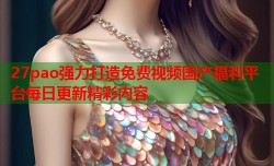 27pao强力打造免费视频国产福利平台每日更新精彩内容
