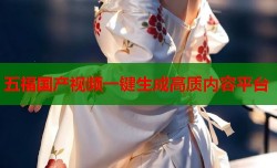 五福国产视频一键生成高质内容平台