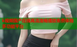k视频国产在线高清流畅播放免费体验多功能平台