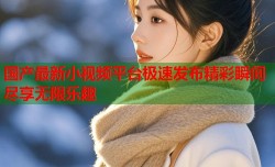 国产最新小视频平台极速发布精彩瞬间尽享无限乐趣